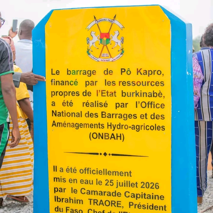 Inauguration du barra kpôge de 